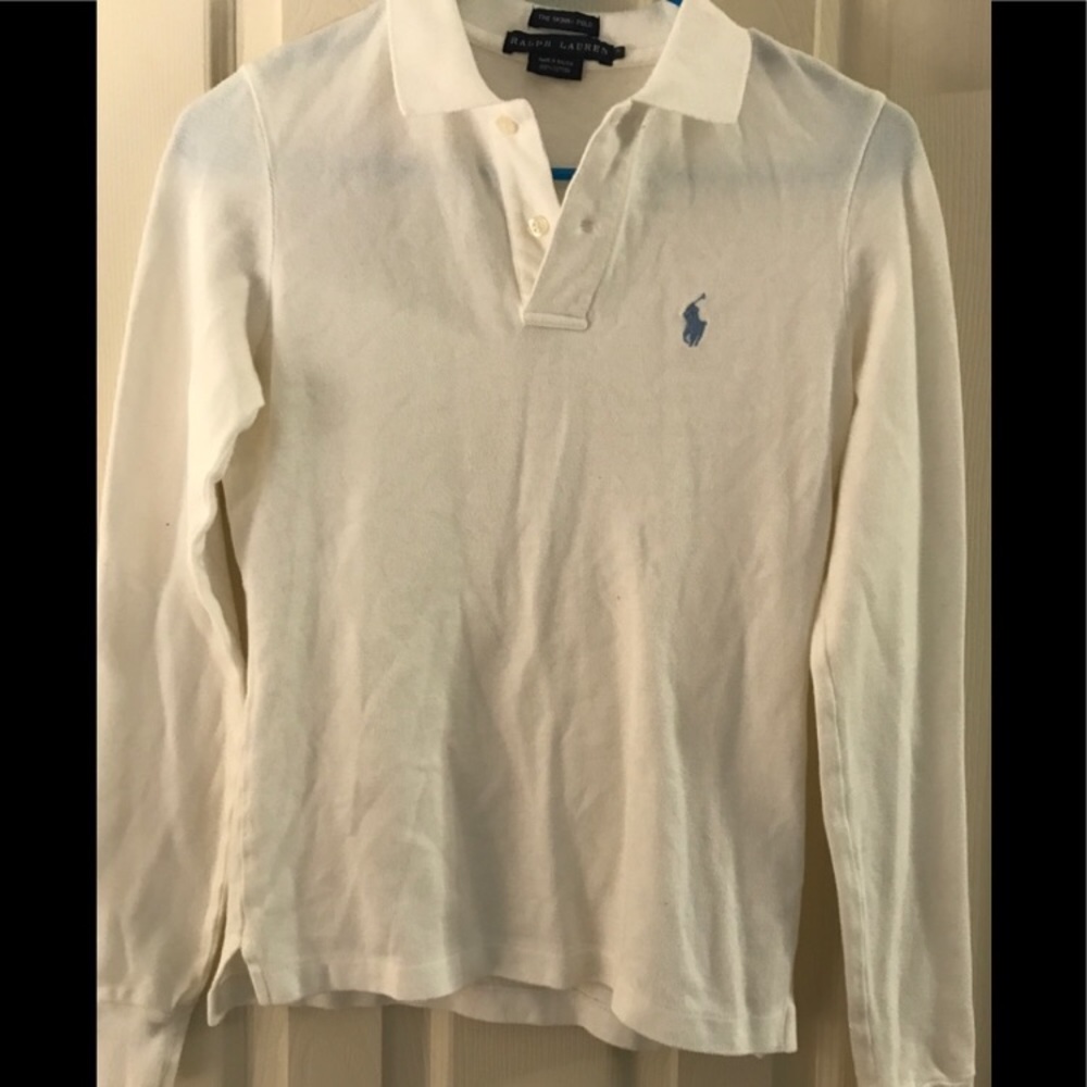 SALE White Ralph Lauren Polo Shirt
